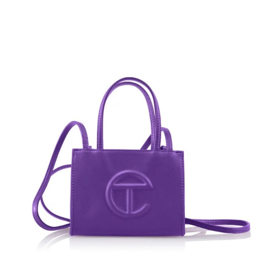 NWT - never worn Telfar - small shopping bag - Grape